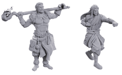 D&D Unpainted Minis (Wave 24) - Archdruid & Martial Arts Adept